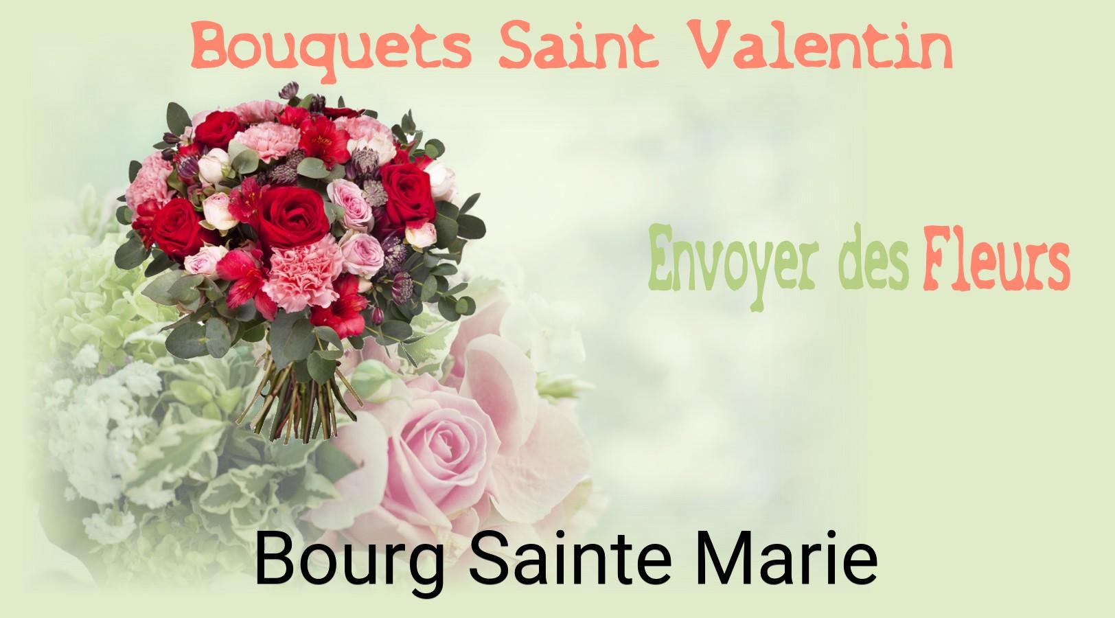 Roses de Saint-Valentin livrées à Bourg-Sainte-Marie